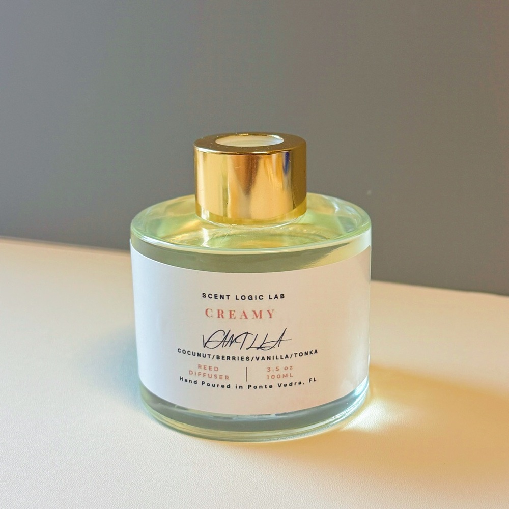 Creamy Vanilla reed diffuser